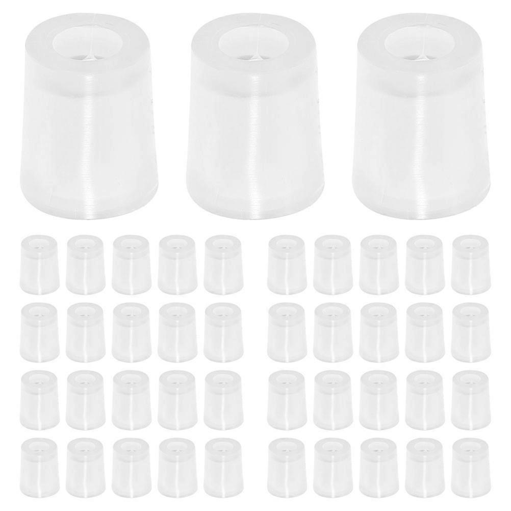 100pcs Syringe Adapter for Liquid Dispensers – Accurate Refill Conversion Head for Syringe Bottle Applicators, Portable Compact Design