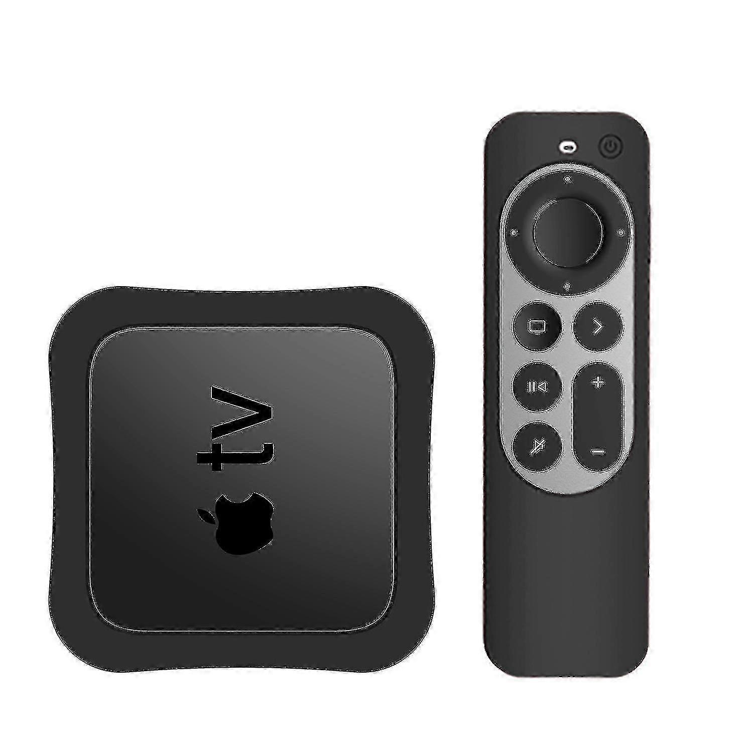 Apple TV 4K 2021 Remote & Box Silicone Case Set