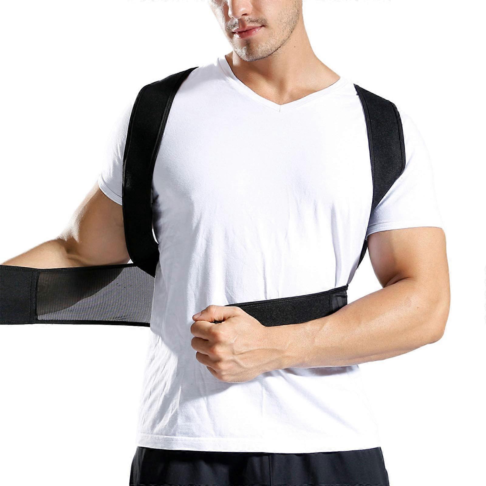 Posture Corrector for Men and Women, Adjustable Straps for Posture Correction, Spine Support to Improve Poor Posture, L Good