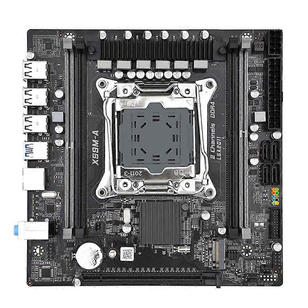 X99M-A Motherboard 4XDDR4 128G Memory LGA2011-3 CPU PCI-E3.0x16 Support M.2 NVME/NGFF Gigabit Network Card
