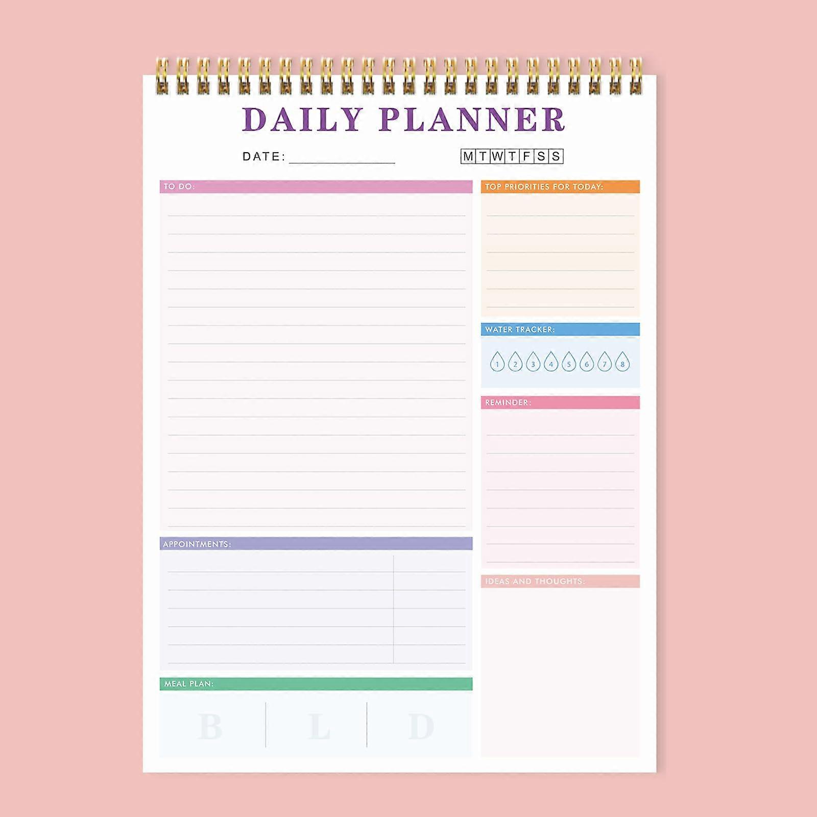 To-Do List Modern Style Planner, Stylish Design, Compact Size, Durable Material, Perfect for Daily Organization
