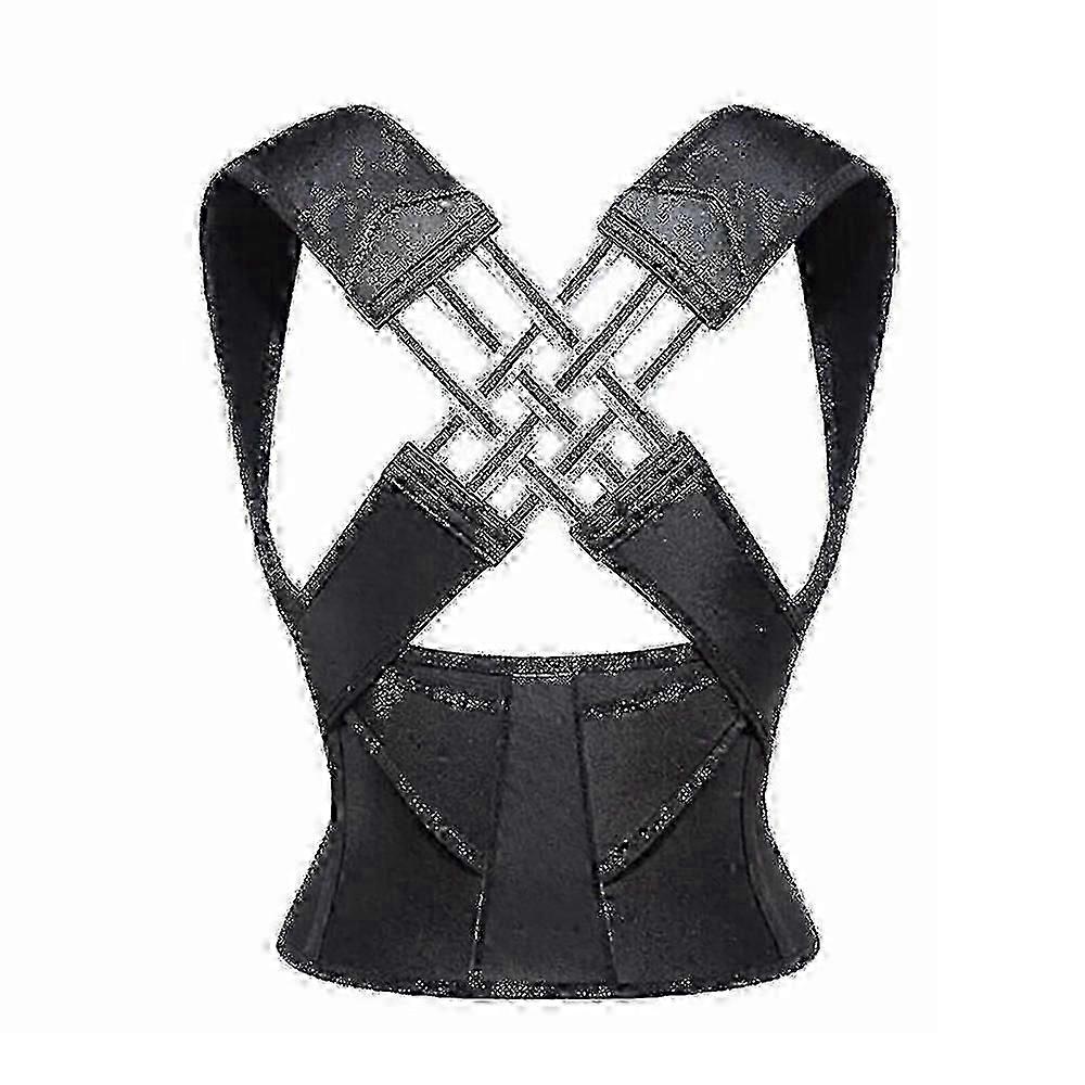 2024 Adjustable Back Posture Corrector Belt Women Men Prevent Slouching Relieve Pain Posture Corrector--XL-Product Code 26522