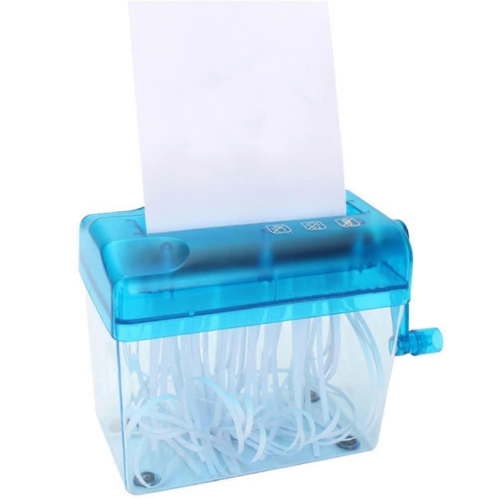 Mini Paper Cutting Paper Shredder Manuals Hand Trimmer Stationery Tool for Office Home Desktop