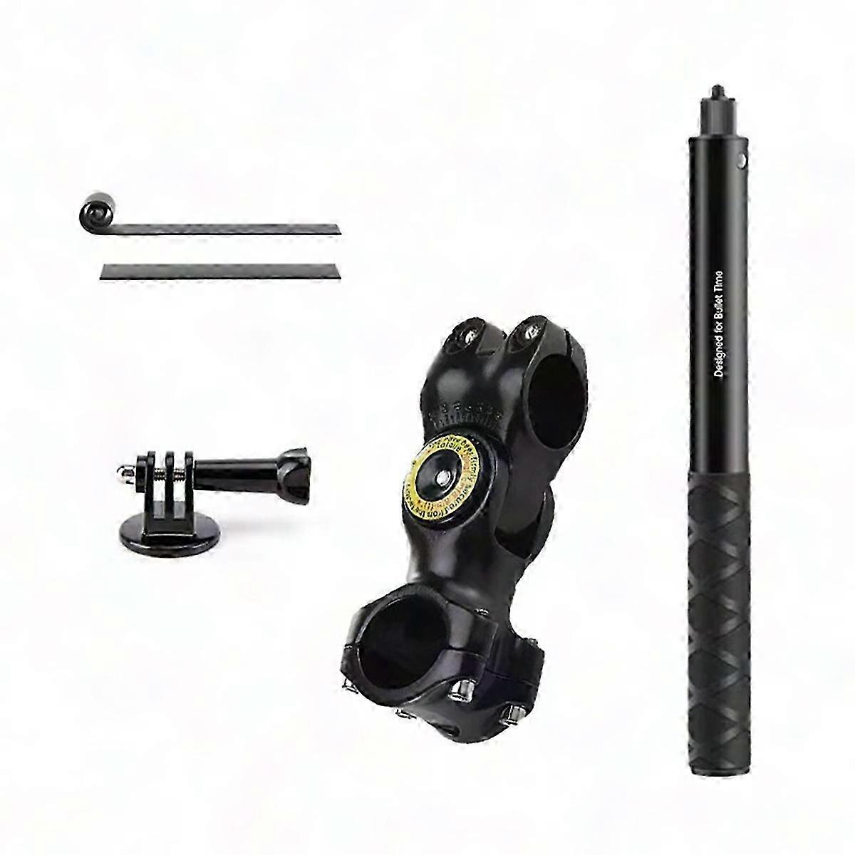 Adjustable Motorcycle Handlebar Mount for Phone, Camera, Selfie Stick & Monopod