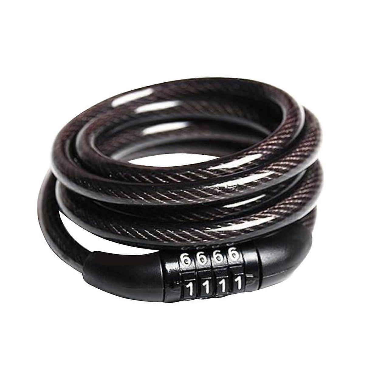 1 Piece Bike Lock Combination Lock for Motorcycle and Scooter Easy to Use Without Key Secure AntiTheft Protection for Bike Password System