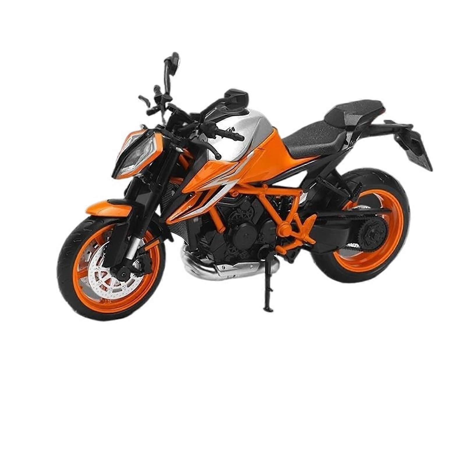 1:12 Scale 1290 Super Duke R Alloy Trail Motorcycle Model (Orange)