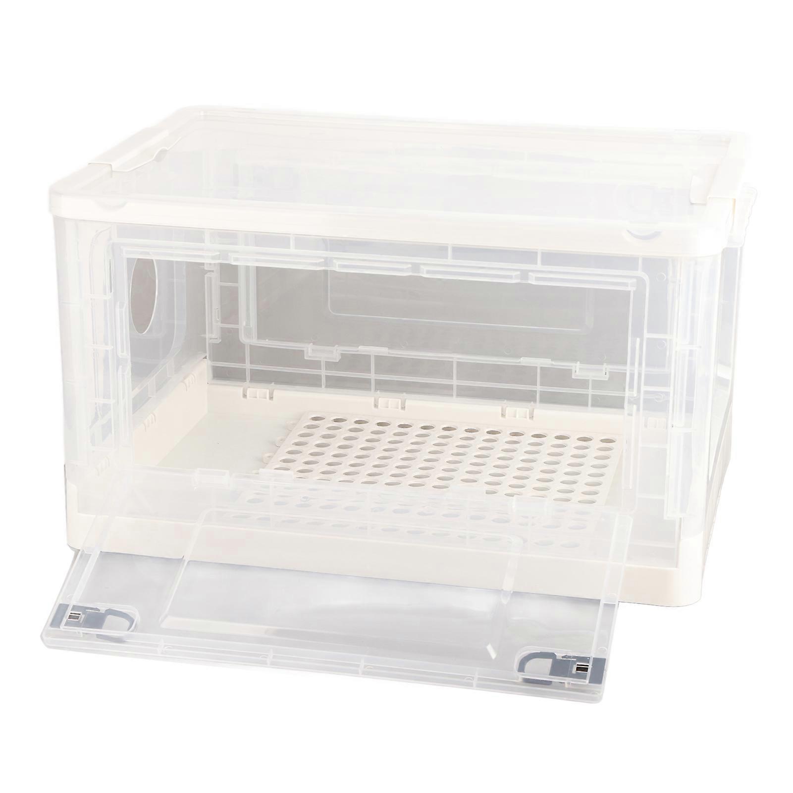 Pet Drying Box Medium Transparent Foldable 51x35.7x30cm Plastic