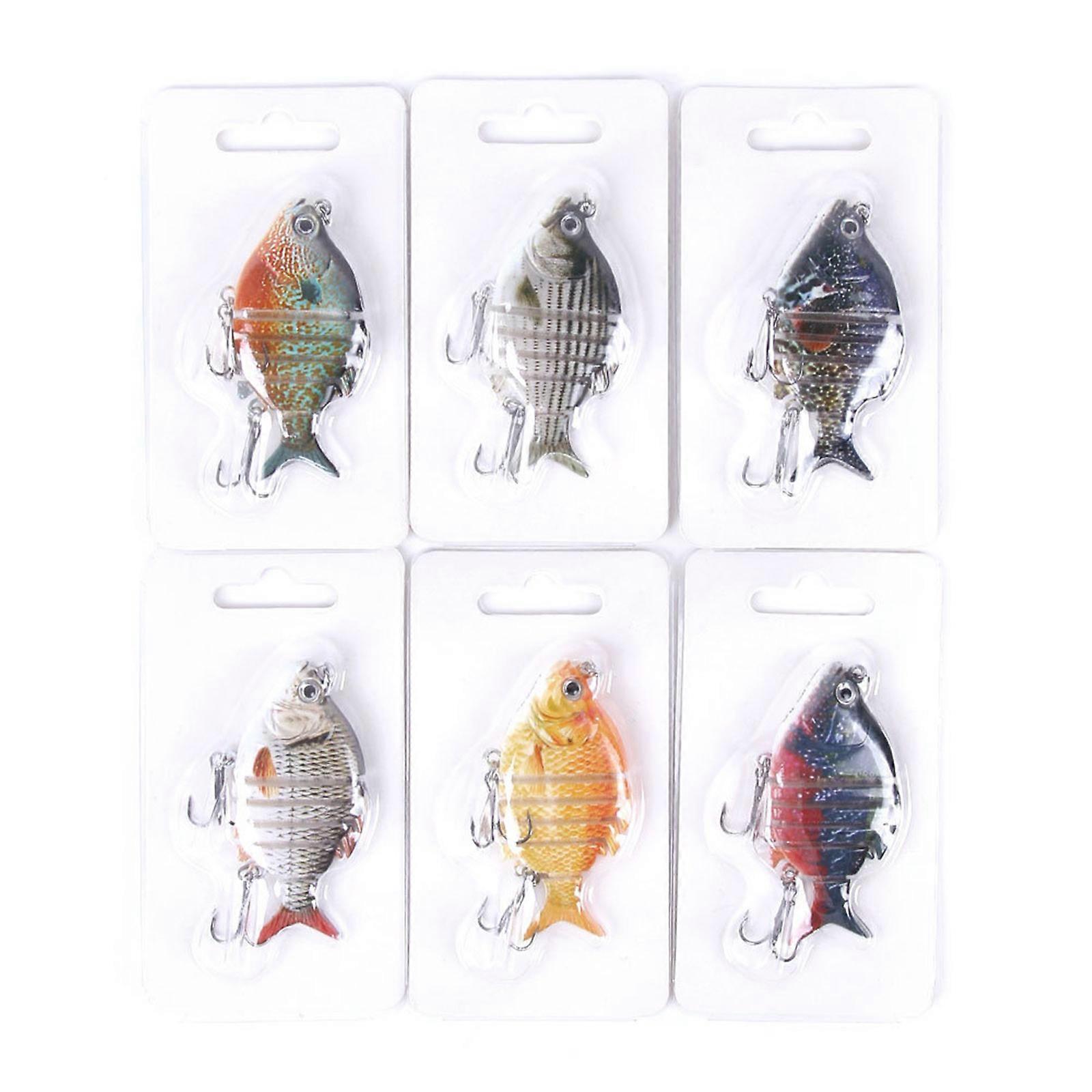 Slow Sinking Fishing Lures With Double Hook And Realistic Swimming Pattern Fishing Tackle Accessory