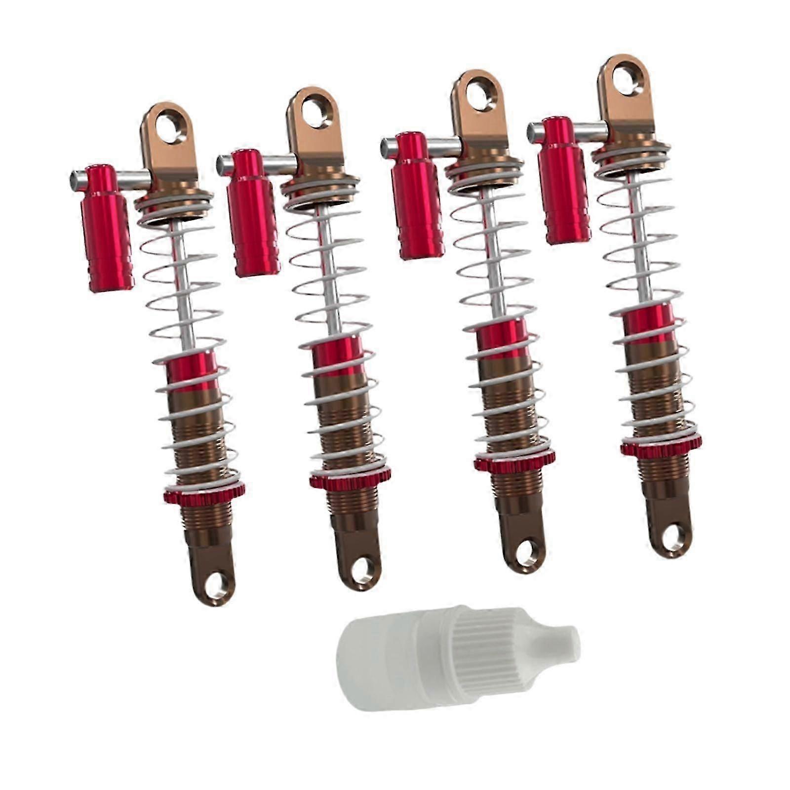 4Pcs RC Hydraulic Shock Absorber Upgrade Parts for SG 1205 1:12 Scale RC Car