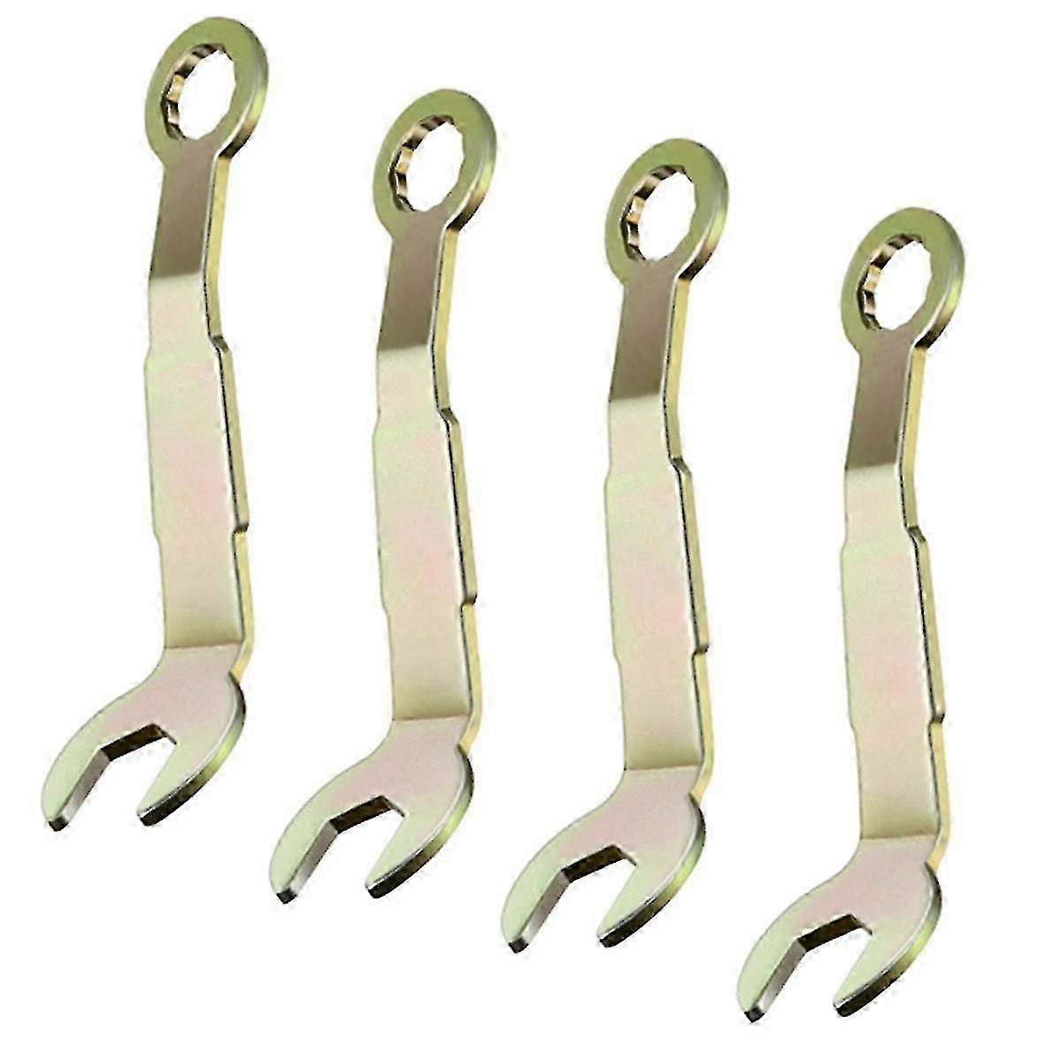 4Pcs Pivot Adjustment Wrench for Sliding Door Hanger, Adjustment Pocket Wrench for Closet Door, 3/8 Inch Open Wrench