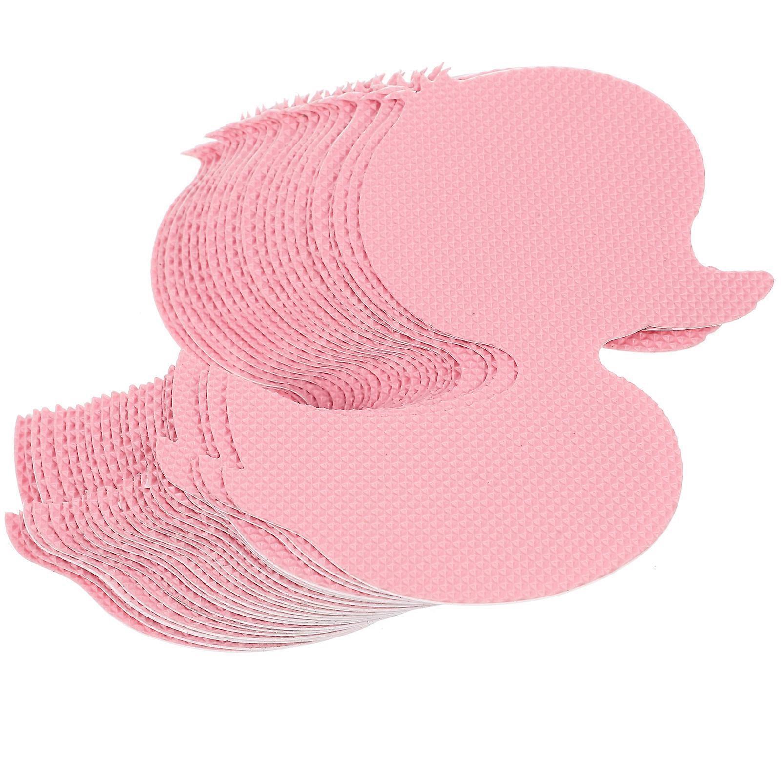 24pcs Nonslip Bathtub Stickers Shaped Bathroom Anti skid Stickers Self adhesive Floor Decals