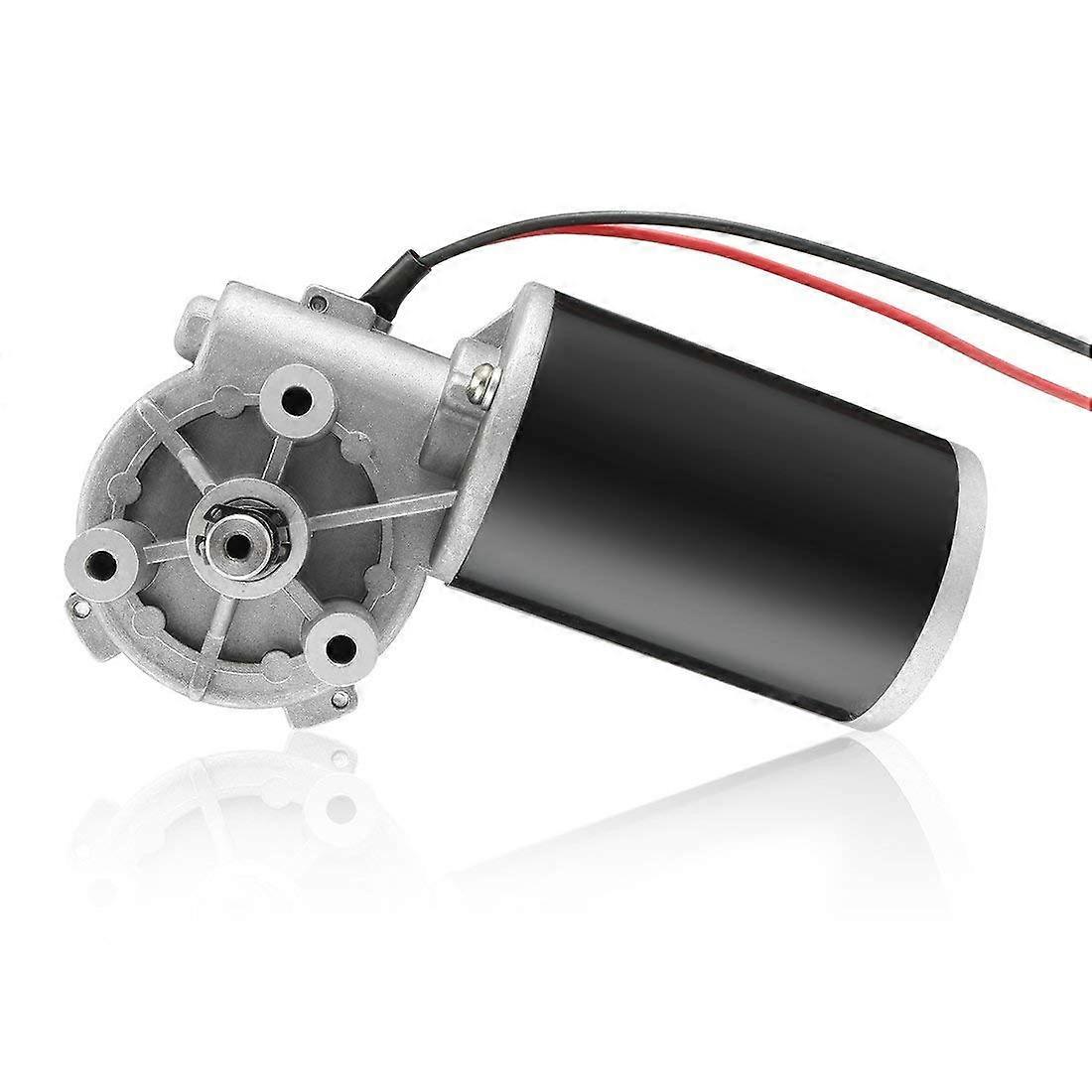 DC24V 80W Worm Gear Motor 320RPM Reversible High Speed 6N.M Electric Gear Motor JCF63R Specifications