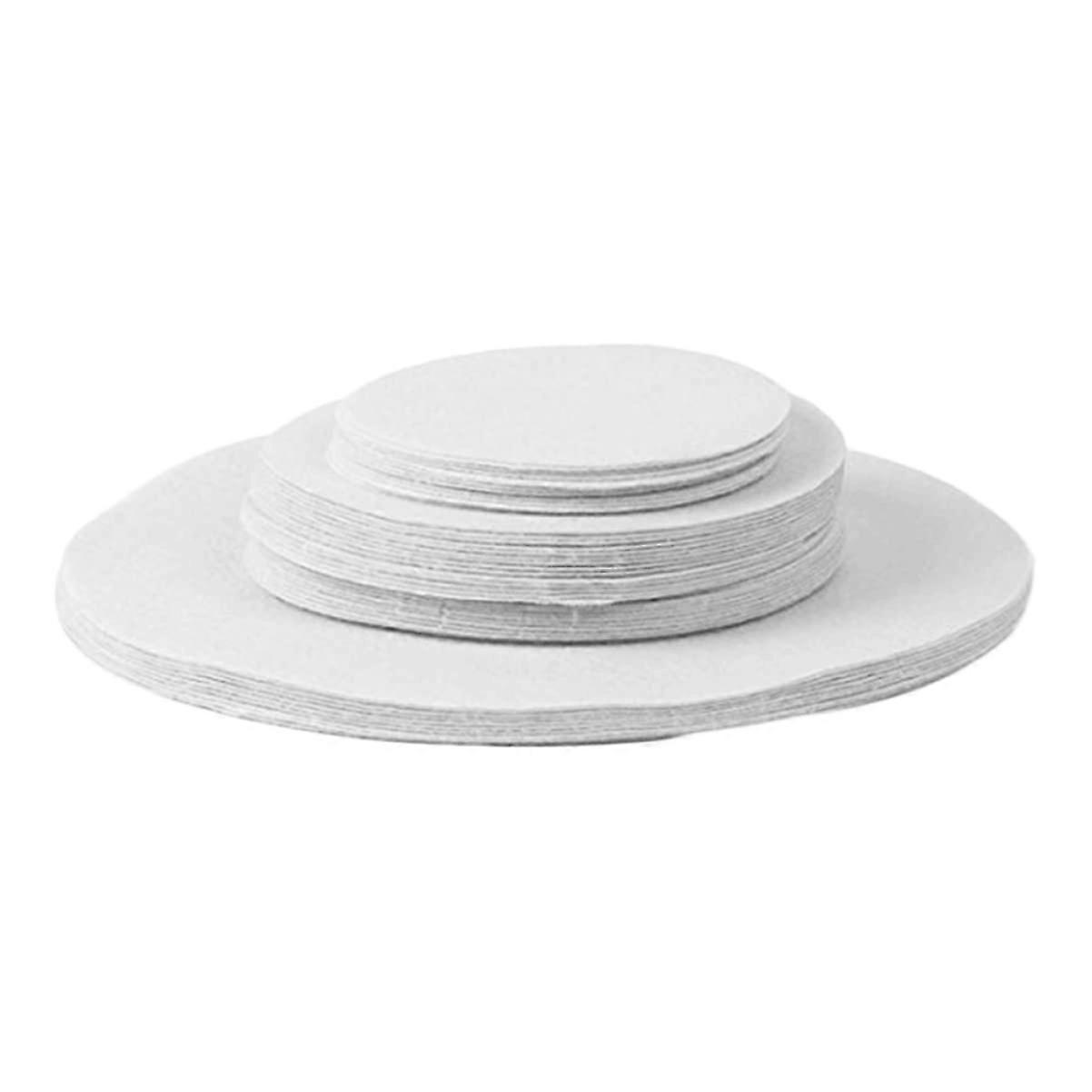 Round Felt Coasters for Drinks and Pot Protection, Durable and Absorbent Felt Material, Table Mats for Home Use