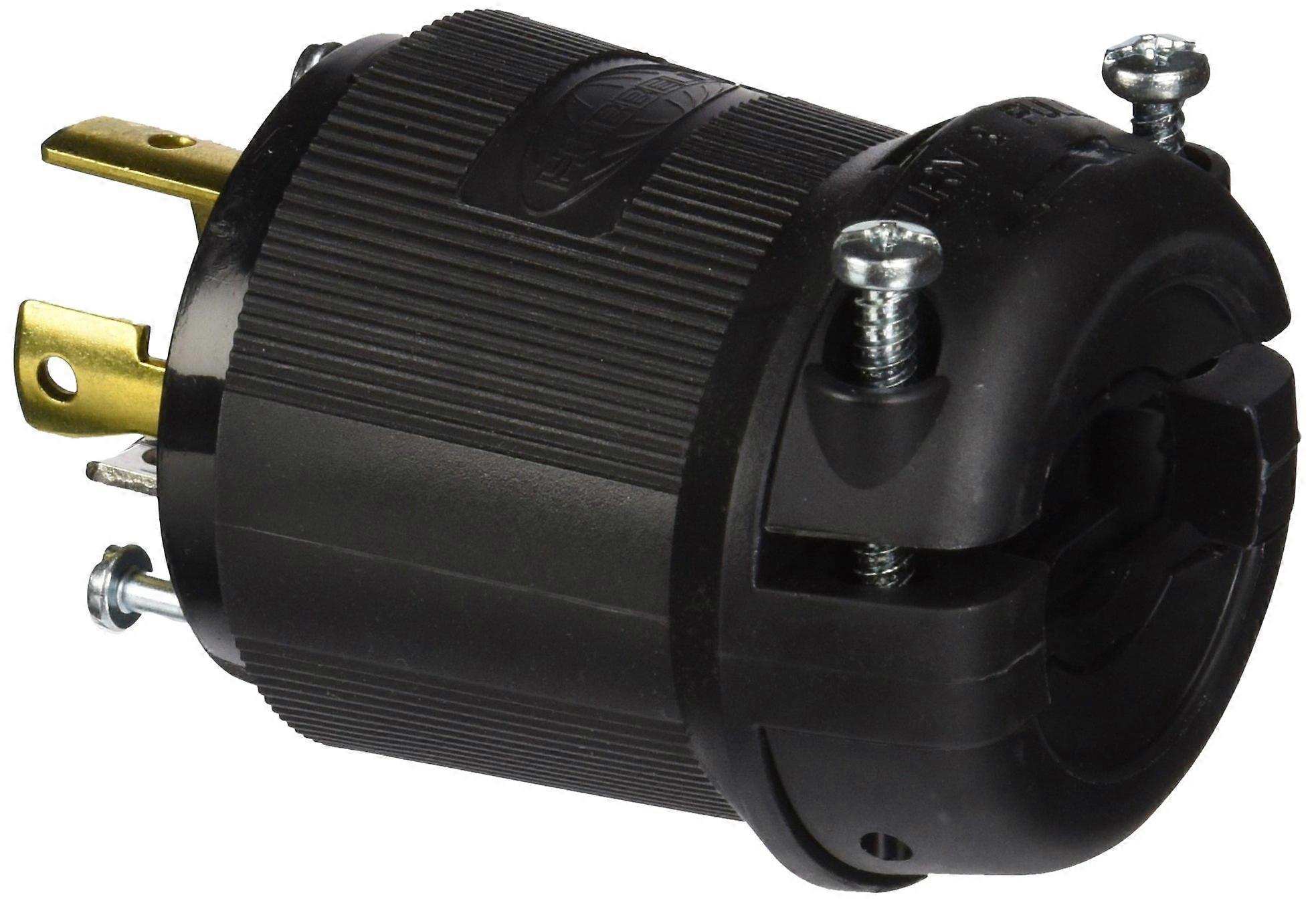 HBL2711BK Locking Plug 30 Ampere 125/250 V L1430P Black