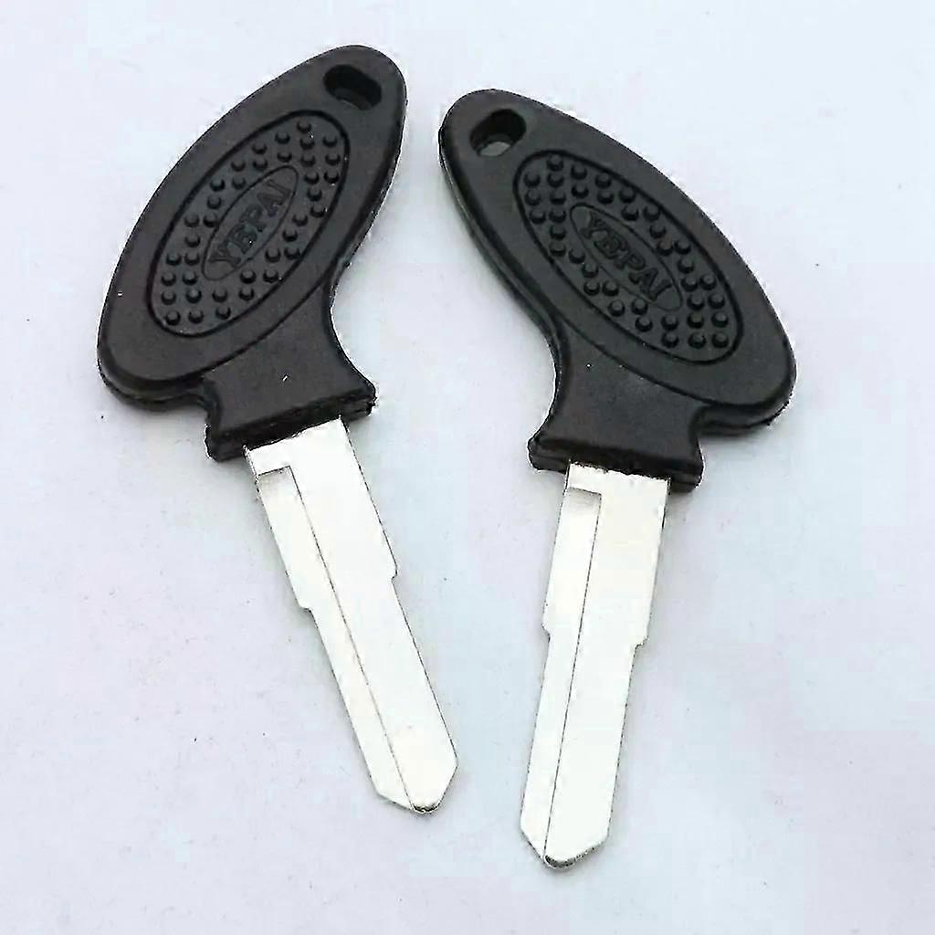 6pcs Key Blank Left Right Blade Keys Fit For Motorcycle Scooter Moped ATV GY6 KYMCO