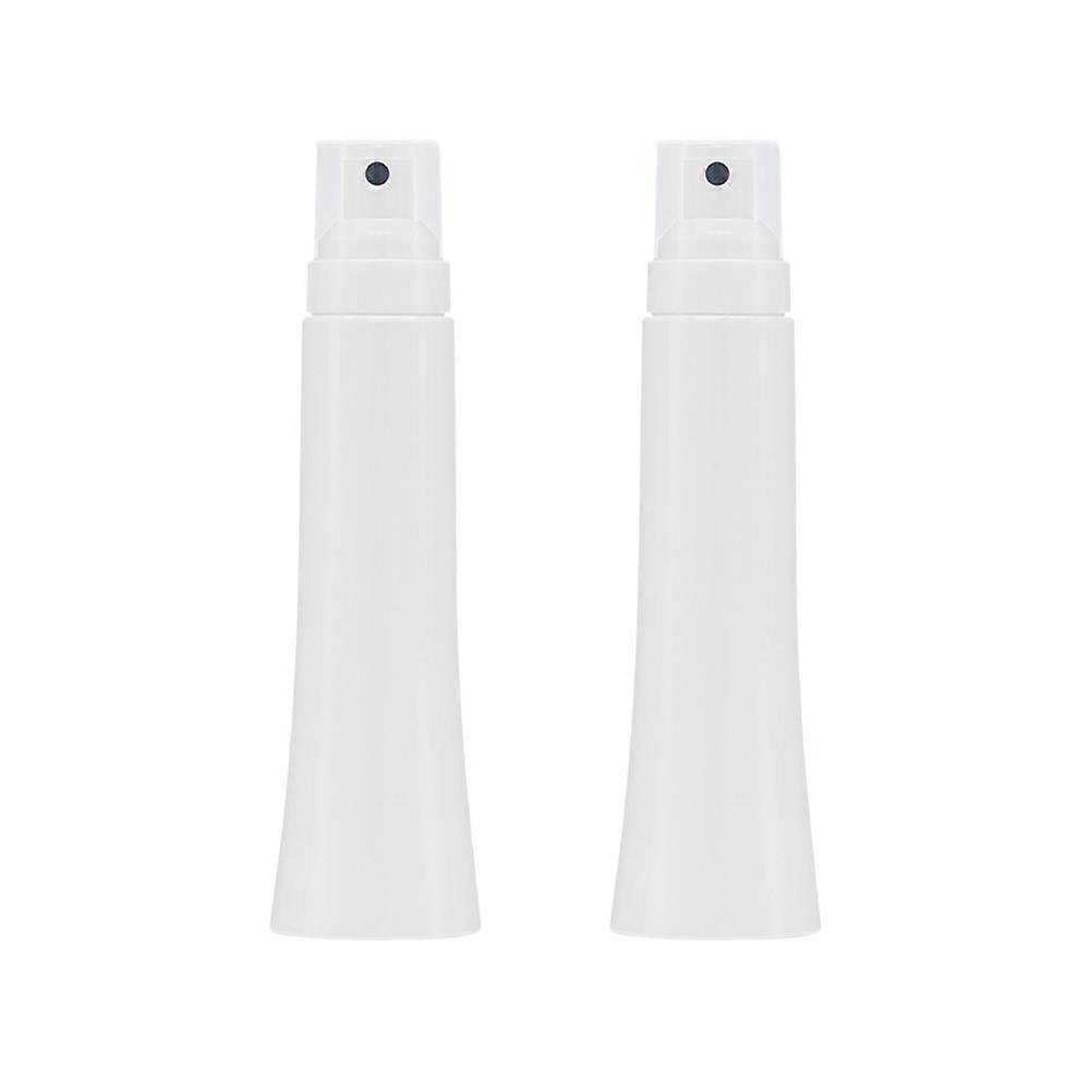 Portable Refillable Spray Bottle with Fine Mist Perfect for Travel and Camping 120ML White Plastic