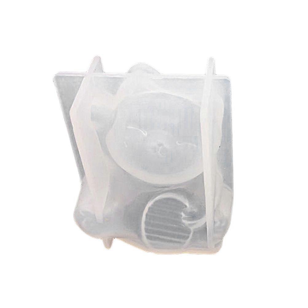 Cat Silicone Mold Craft Making Handcraft Enthusiasts 3D Effect Diy Projects 6*7cm 1Pcs