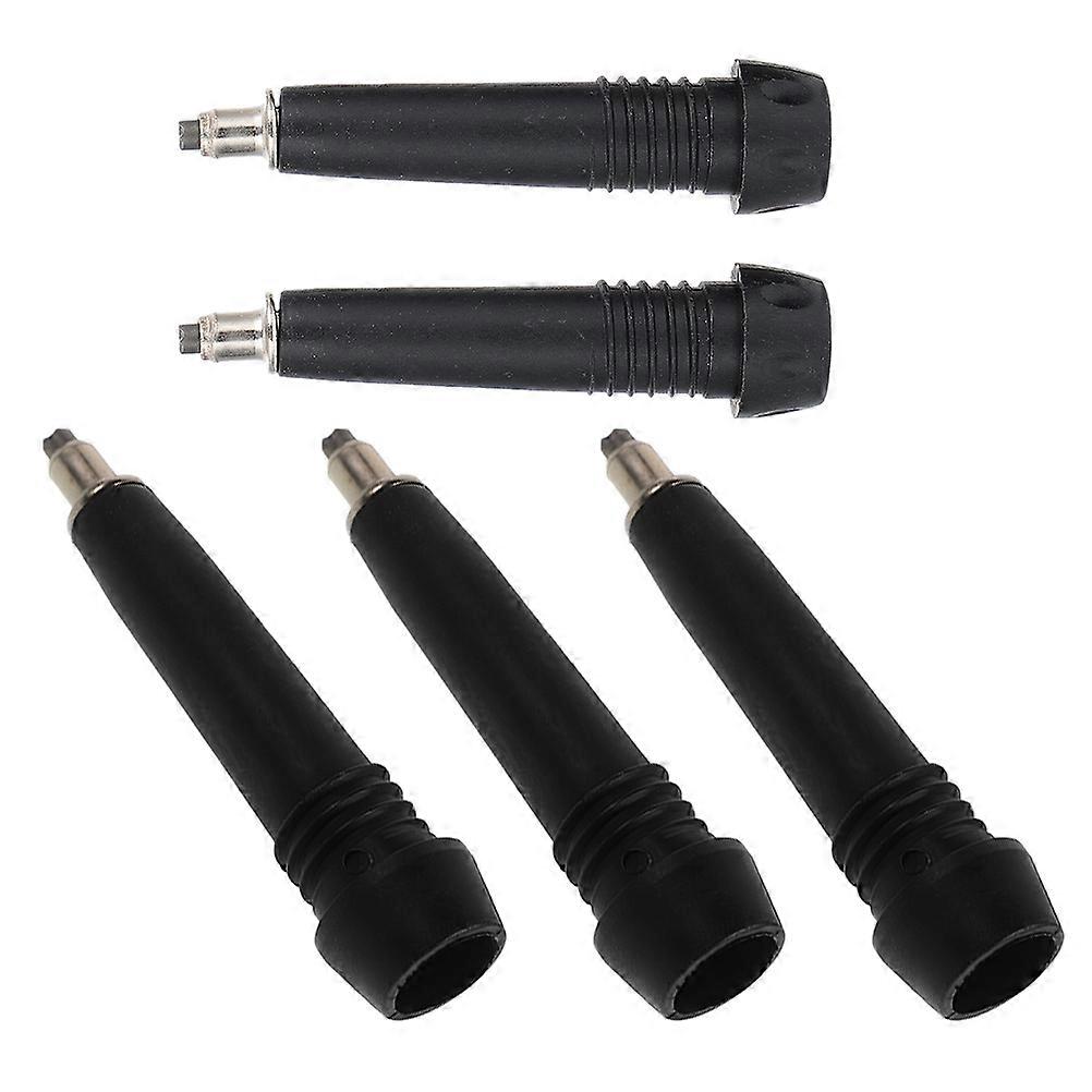 Trekking Pole Replacement Tips Enhanced Stability For Hiking Experience With Universal Carbide Tips 5Pcs
