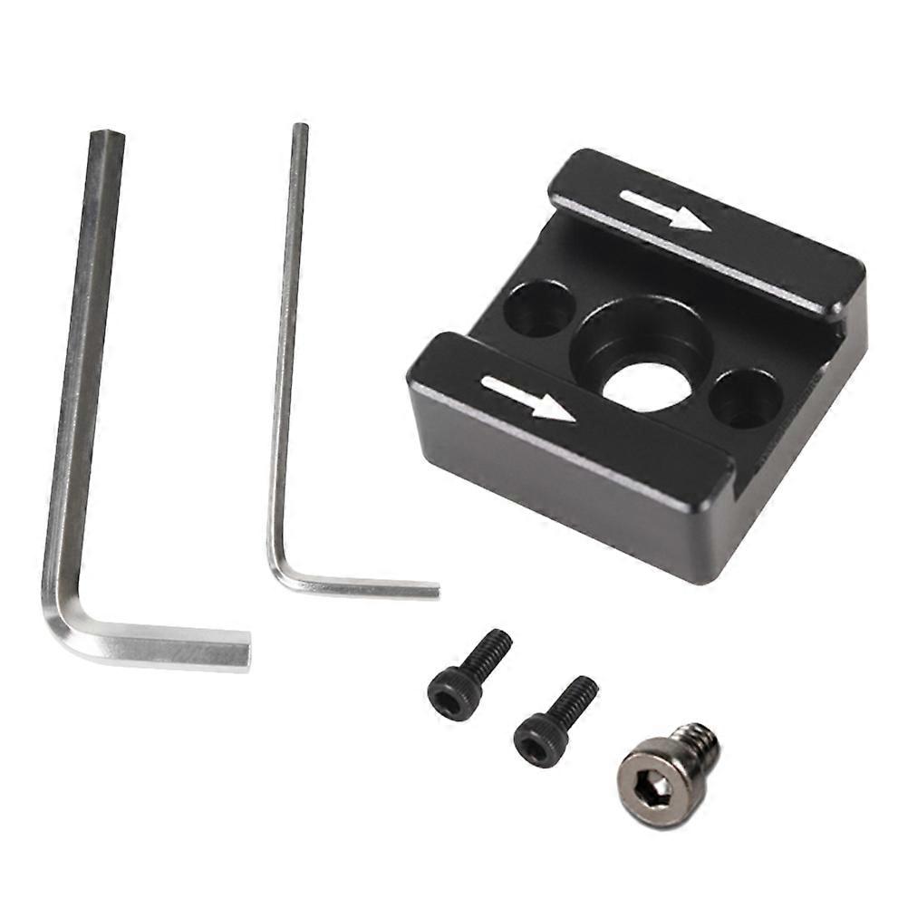 Cold Shoe Camera Monitor Holder Cold Shoe Mount Adapter Photography .5x2.5x1.0cm Adapter for Monitor 1Set