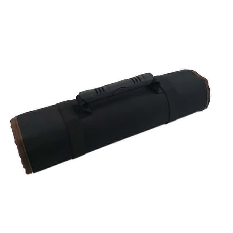 Rolling Tool Bag Large Capacity Polyester with Multiple Pockets for Maintenance Projects Comfortable to Carry