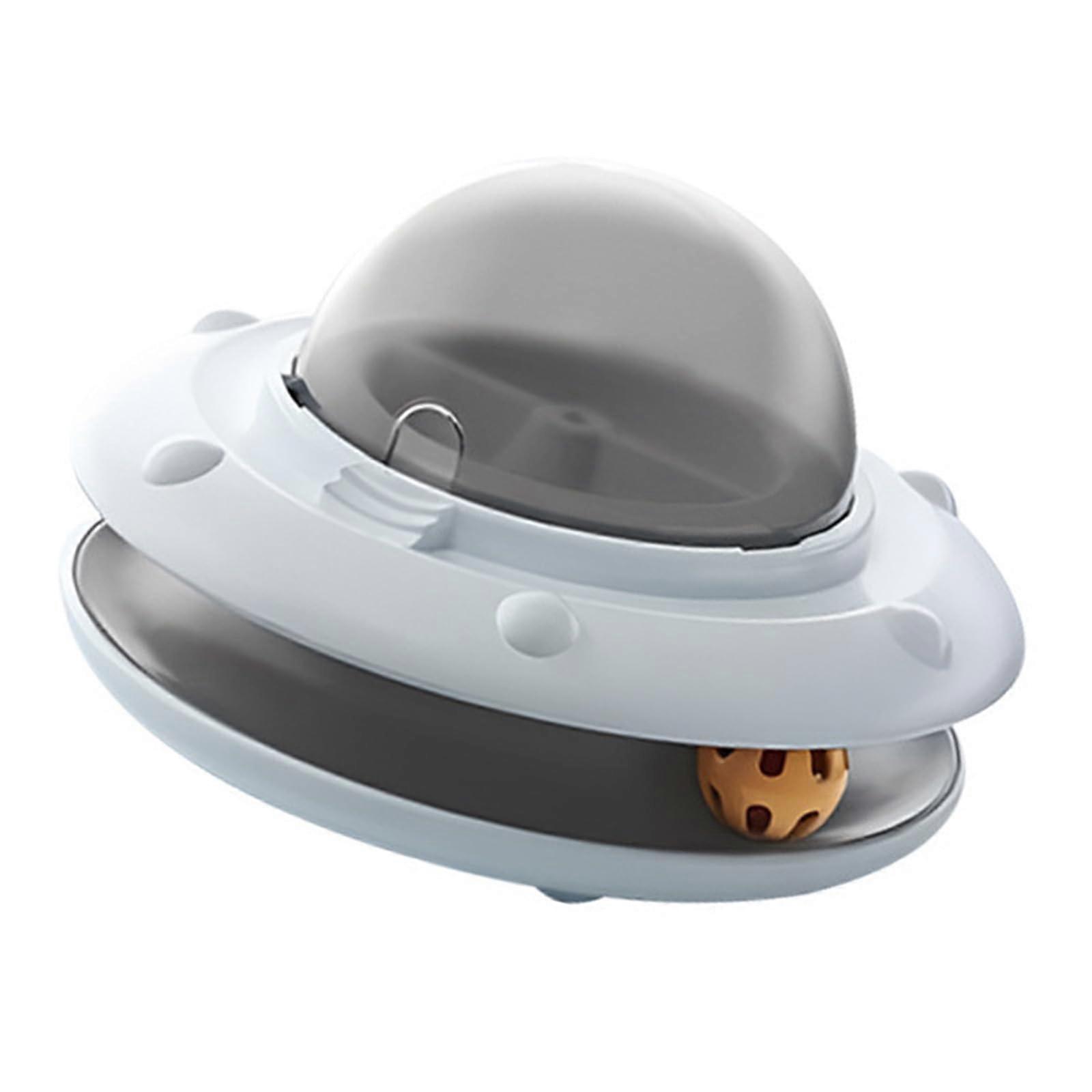 Intelligent Motion Activated Cat Food Toy Dispenser with Adjustable Speed for Indoor Controlled Cat Activity Feeding