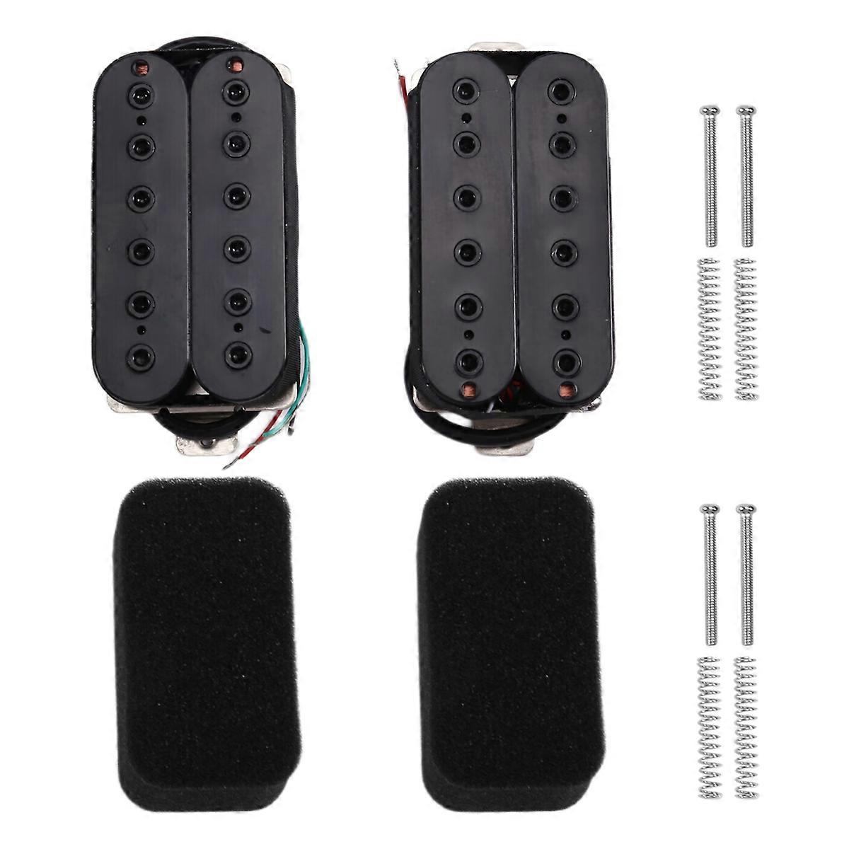 Electric Guitar Humbucker Pickups Kit Double Coil Guitar 52MM Bridge Pickup & 50MM Neck Pickups Set