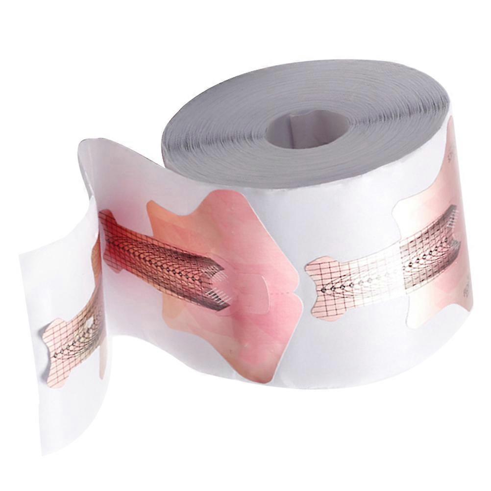 Nail Extension Forms for Acrylic or UV Gel Applications in Nail Salons and Home Use 10.5x10.5cm 1 to Apply and Remove