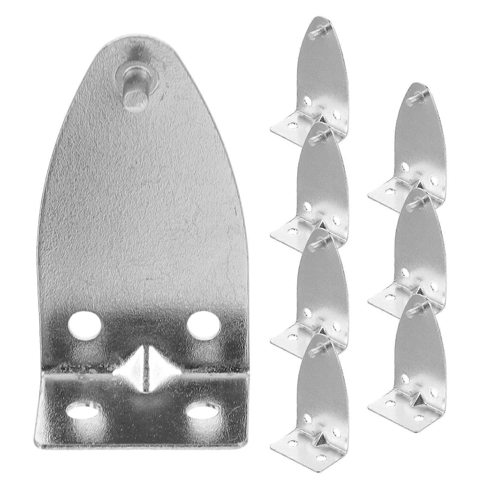 Lightweight Metal Blind Replacement Brackets With Wind Protection Function Ideal For Pet Owners 8Pcs
