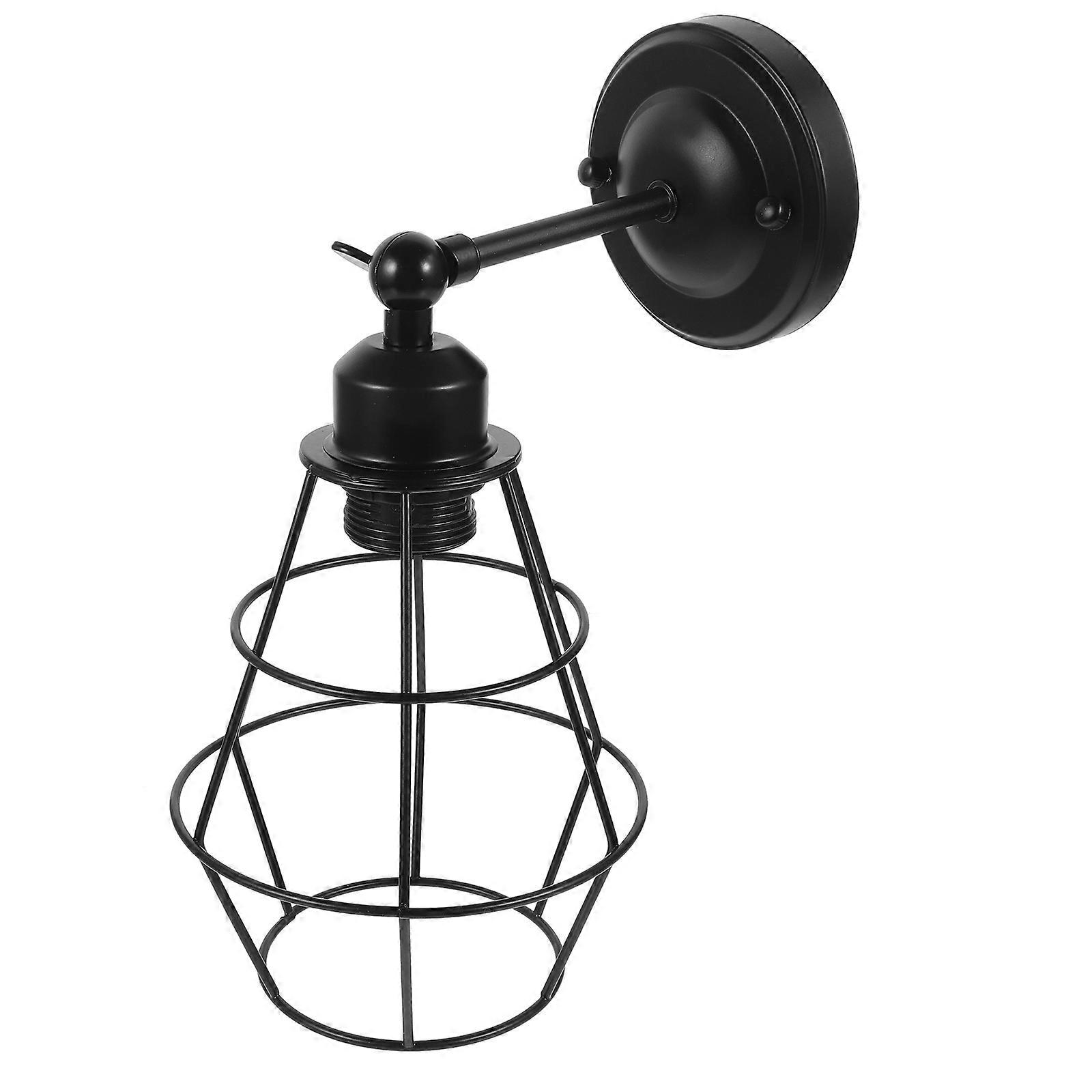 Retro Wall Lamp E27 Base Lighting Decorative Rustic Style Suitable For Living Room 25x16cm 1Pack