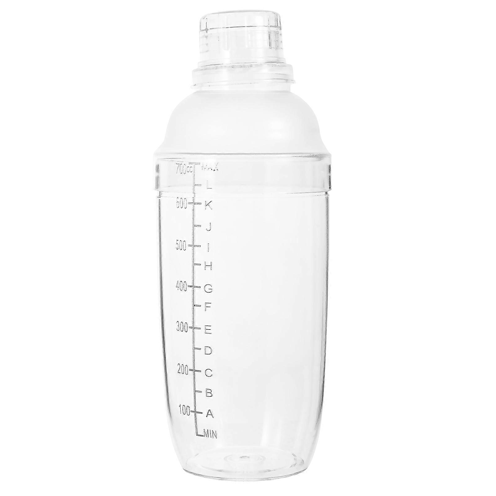 Transparent Shaker Drink Preparation Bartenders Home Users 700ml 1Set
