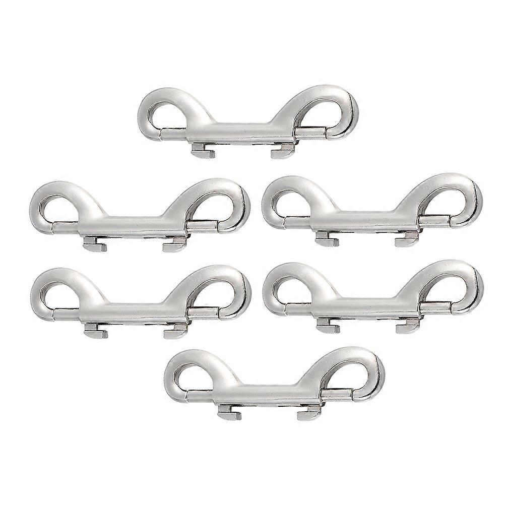 Dog Leash Clips Heavy Duty 6Pcs With Quick Connection Functionality Suitable For Indoor And Outdoor Use
