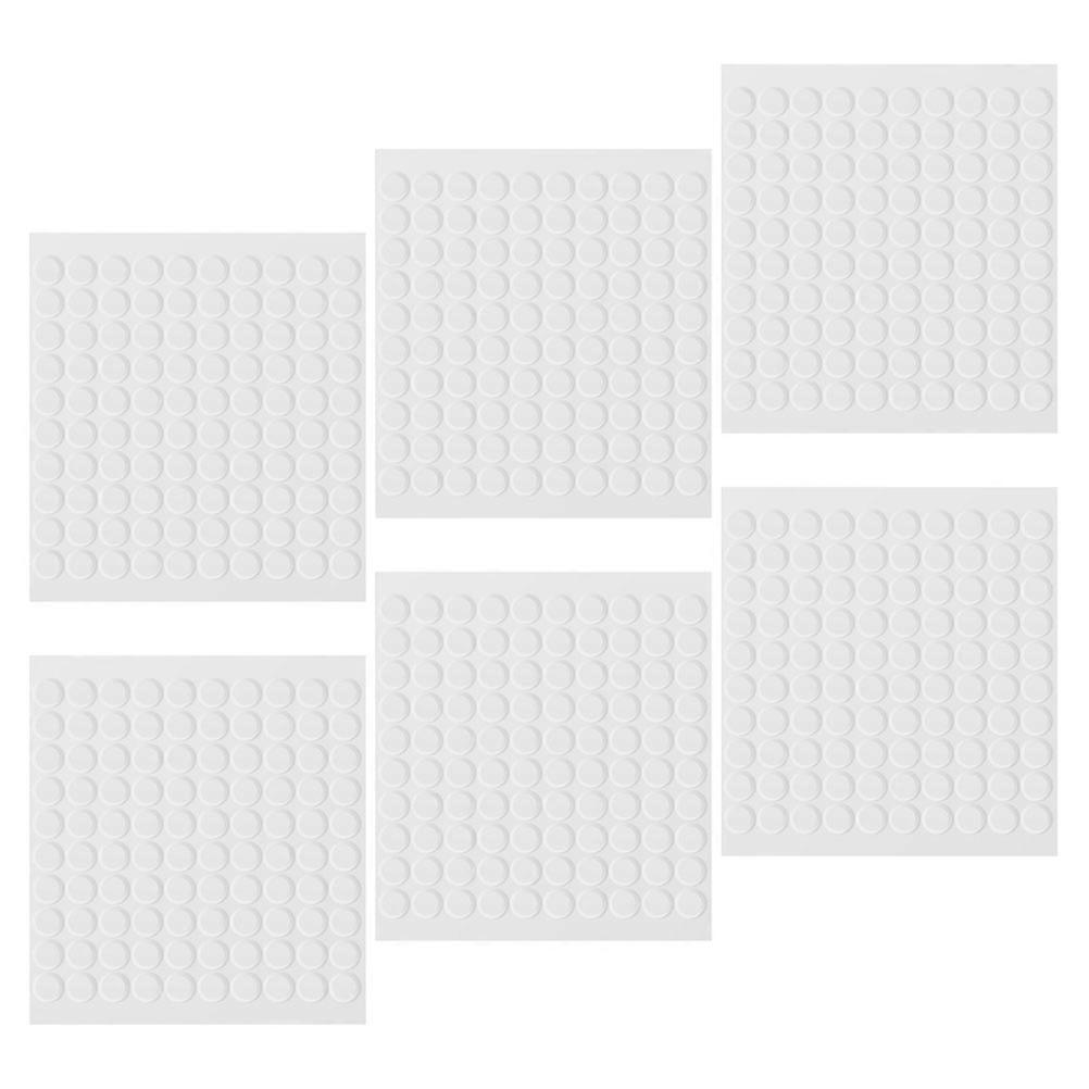 Transparent Double Sided Adhesive Dots for Craft Use with Strong Adhesion Acrylic Material 800 Pieces