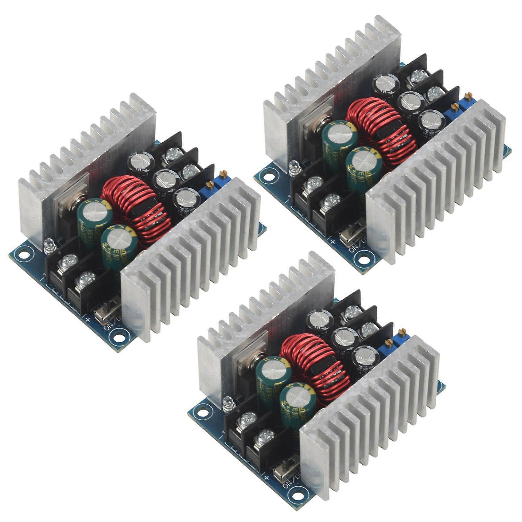 3X 300W 20A DC Buck Module Constant Current Adjustable Step-Down Converter Voltage