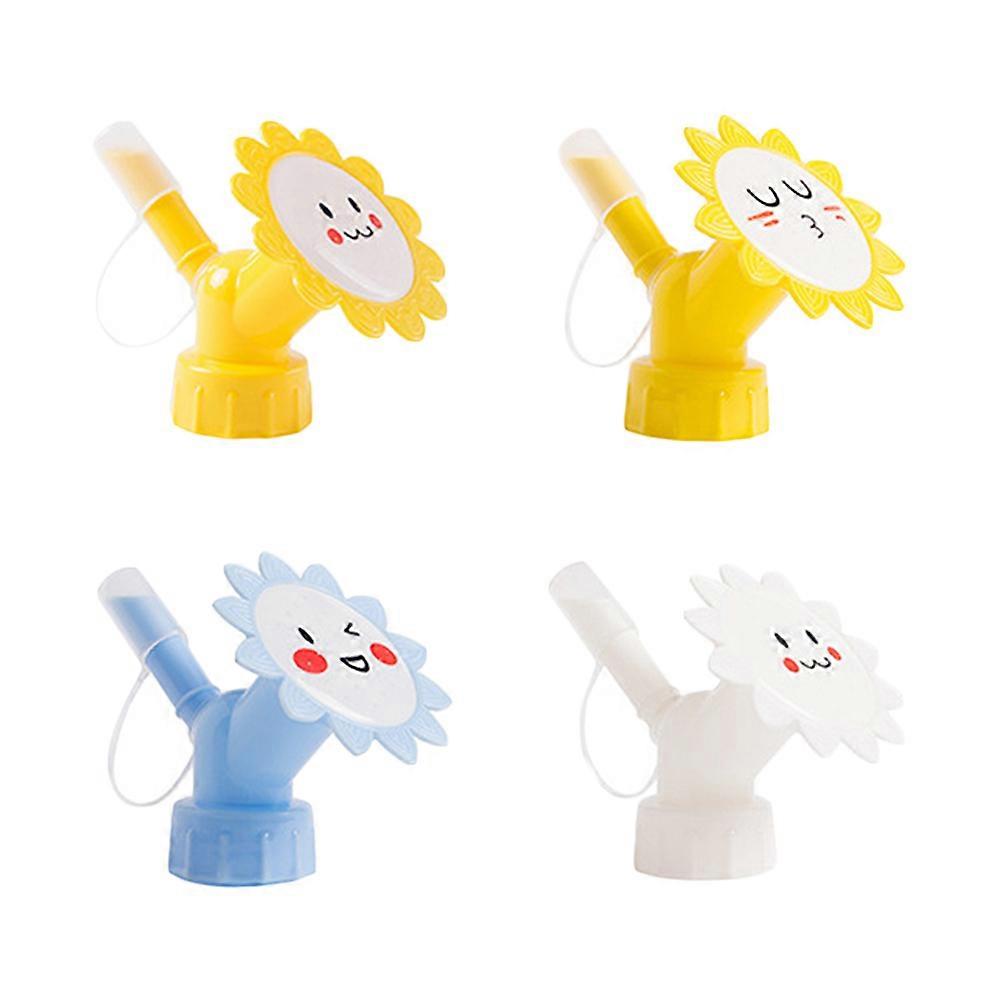 Spray Nozzles Family Flower Watering Gardeners ABS Material Even Water Flow Controlled Volume 4Pcs