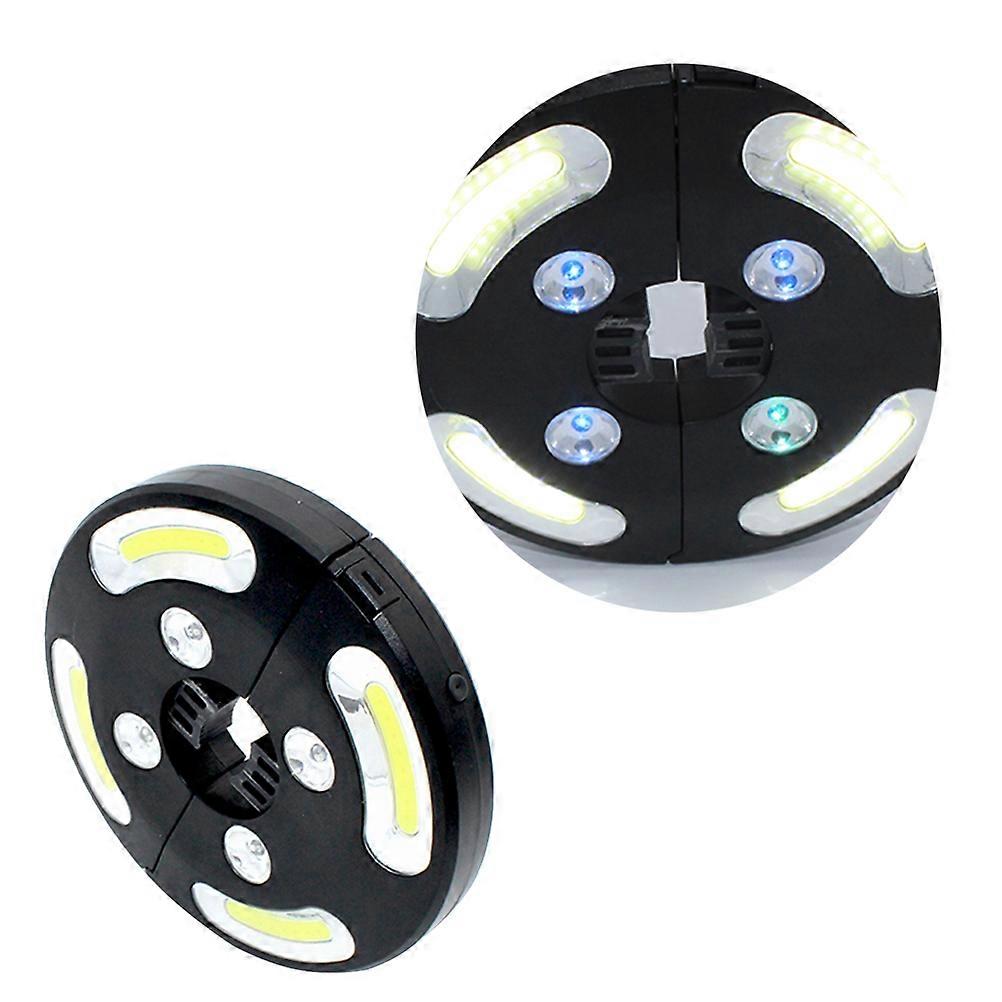 500 Lumen Battery Powered COB Colorful Light LED High Brightness Umbrella Lamp Black