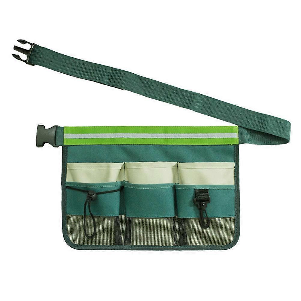 Tool Pouch for Men Waist Tool Bag Property Cleaning Oxford Cloth 36.5X23.5cm Buckle Fastening 1Pcs