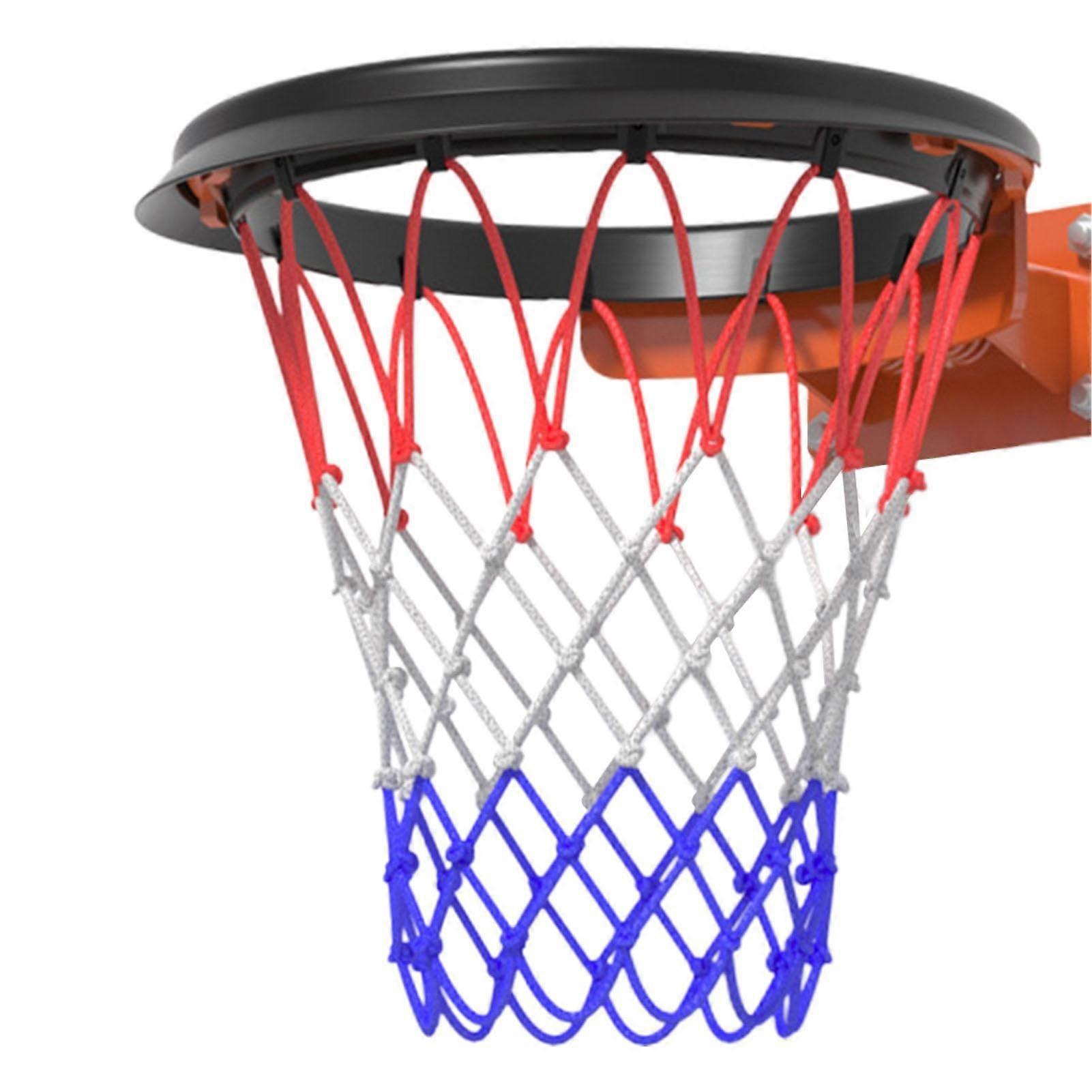 Basketball Net, Basketball Net, Quality Polyester, Blue, 52 x 52 x 6 cm, for Basketball, Indoor/Outdoor