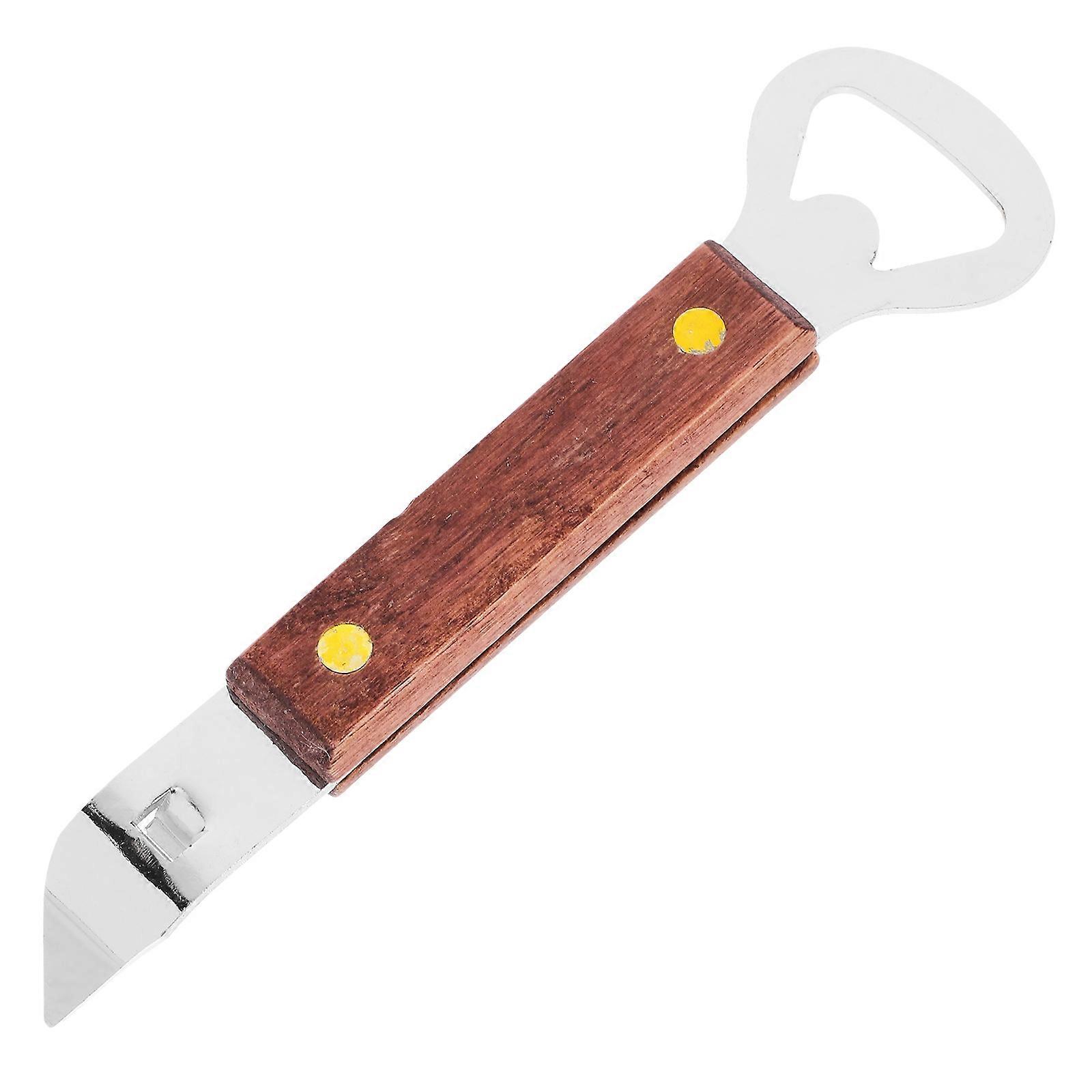 Multi-Function Bottle Opener For Lovers And Drinkers With Silver Finish 1Set