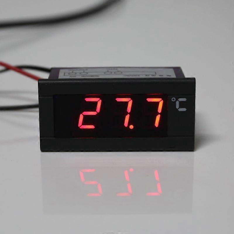 数字内置温度计冰箱冰柜温度显示面板 220V