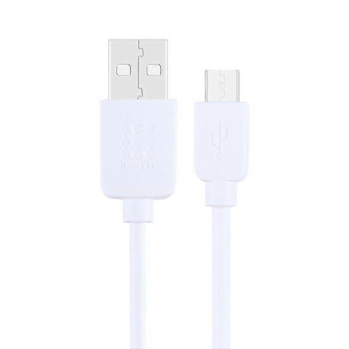 All Device Micro USB Cable - USB Fast Charging Sync 1 Meter White YONIS