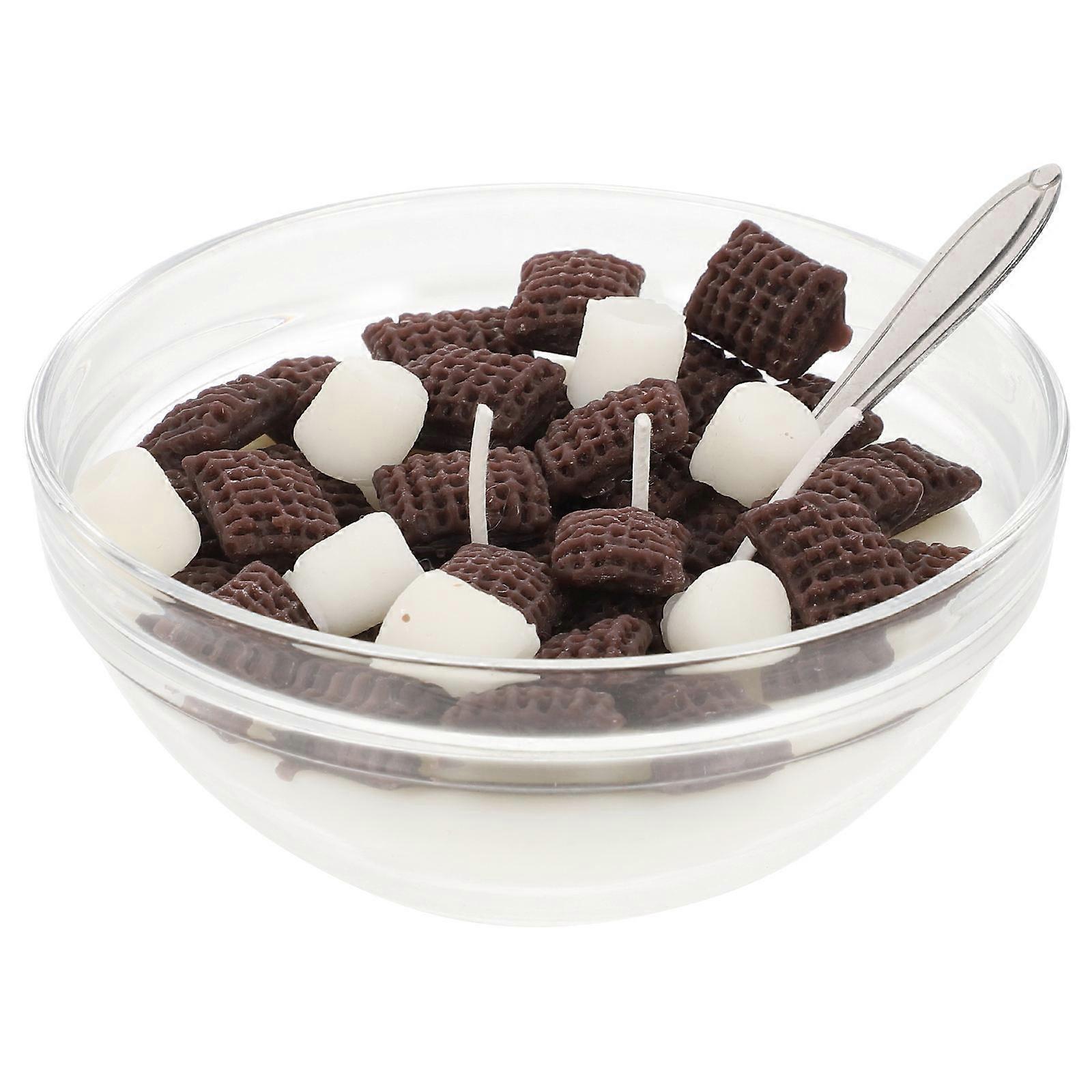 Fragrant Cereal Bowl Scented Candle Designed For Candle Enthusiasts Lovers Friends 1Pcs
