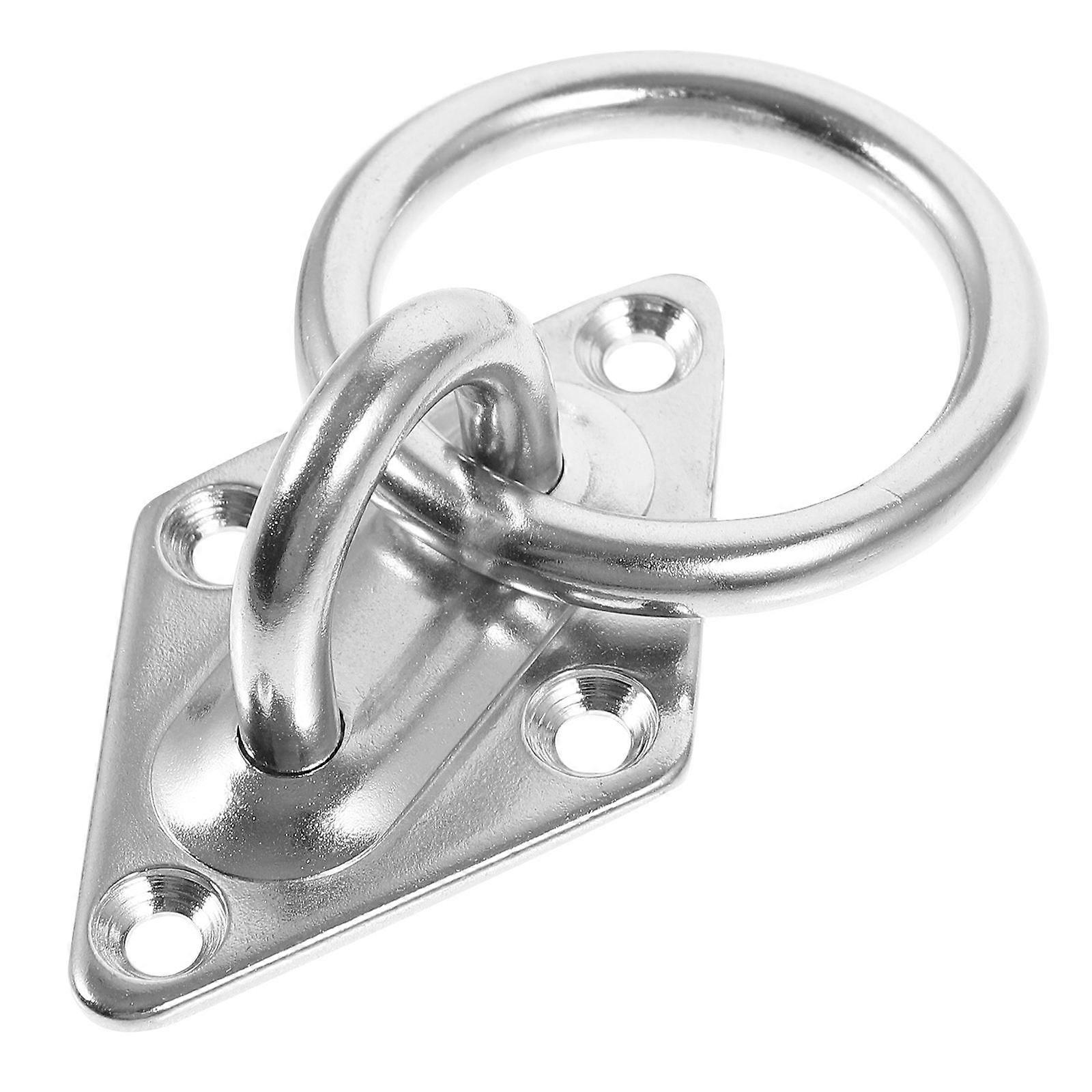 O Hook Trailer Tie Down For Boating Trucking 4.80X4.80X0.50CM Secure Connection 1Pcs