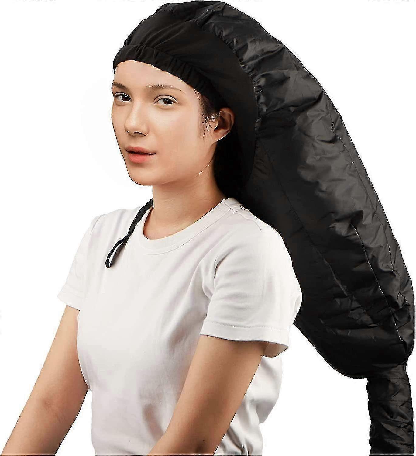 Large Capacity Hooded Hair Dryer with Adjustable Deep Conditioning and Enhanced Heat Distribution Equipped with an Elastic Strap