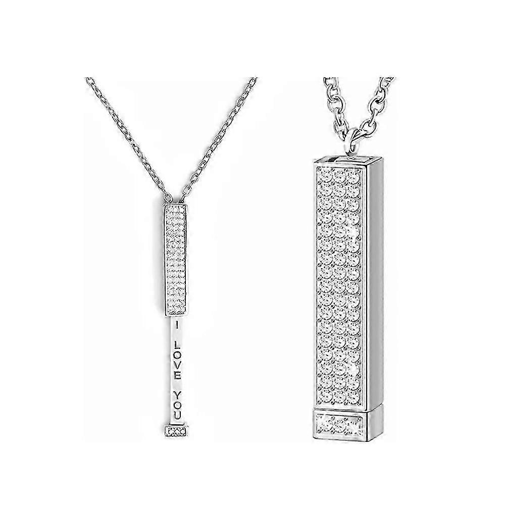 Je t’aime - Collier Message Caché, Collier Curseur Message Secret Caché