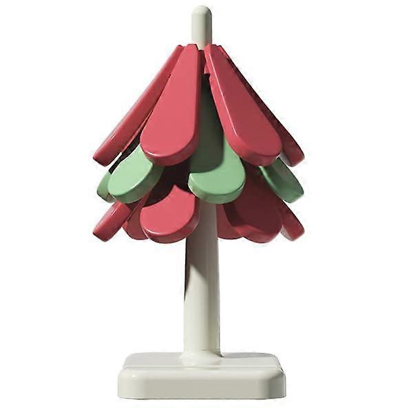 Generic Christmas tree insulation cushion set, temperature resistant and scaldresistant, creative silicone table mat, coaster.