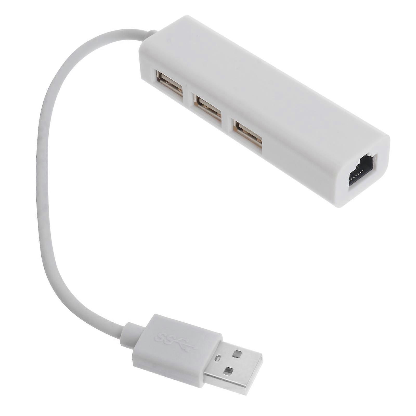 USB Multi-Port Converter Dock For Laptop And Computer With Silver Color 3x20cm Size 1Pcs For Business Travel