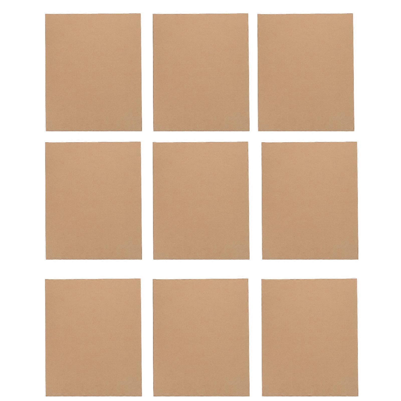 Chocolate Card Stock Paper for Home Use Ideal for Painting and Crafting 10 Sheets