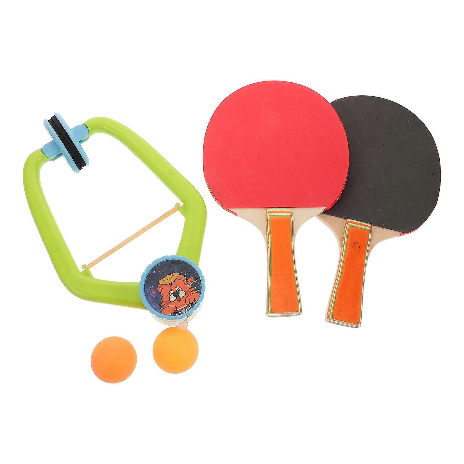 Training Set For Table Tennis 1 Set Children Indoor Hanging Device Portable Parent Child Interaction Assorted Color Adjustable System