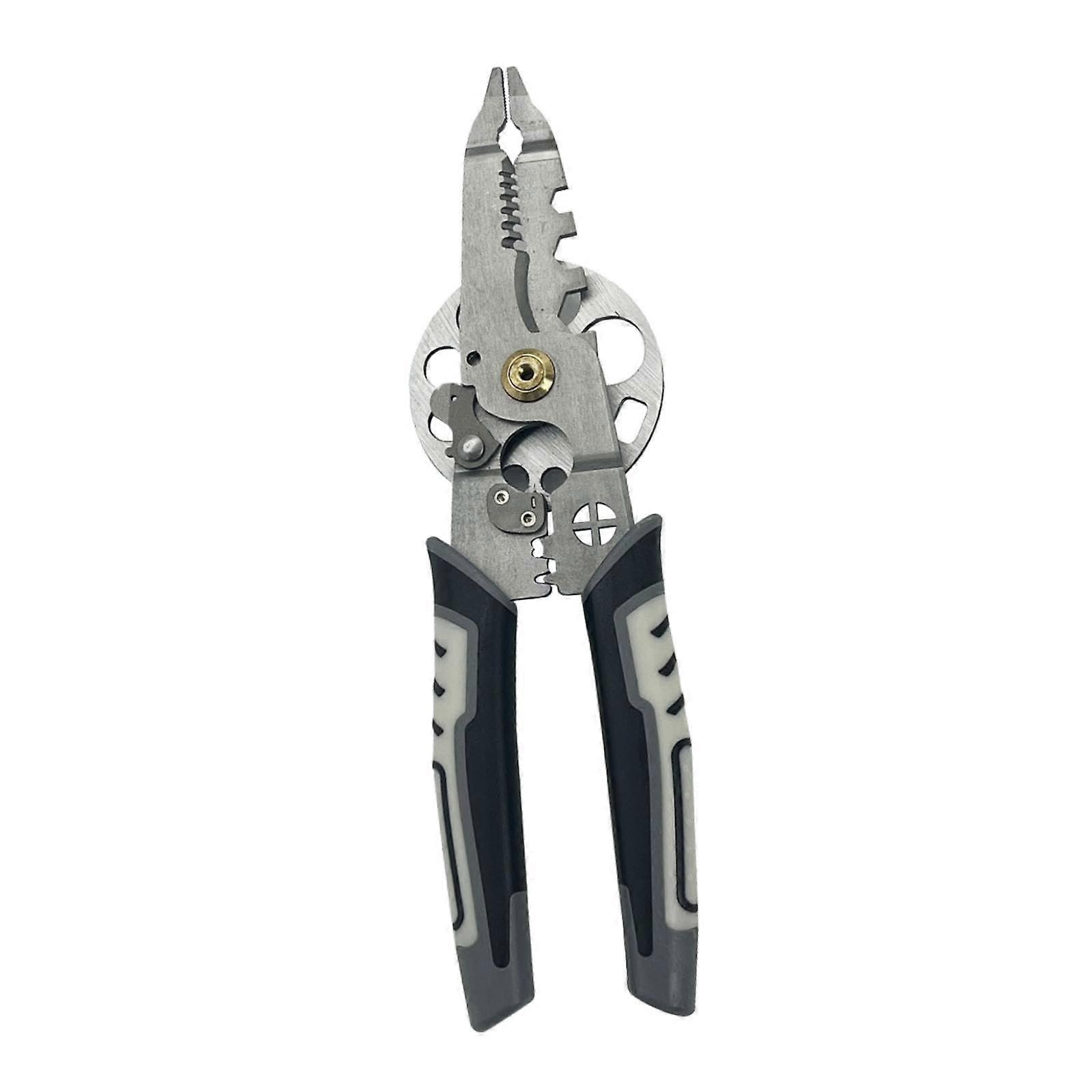 Wire Stripper Wire Stripper Wire Crimper Wire Cutter for Pulling Wrapping Crimping