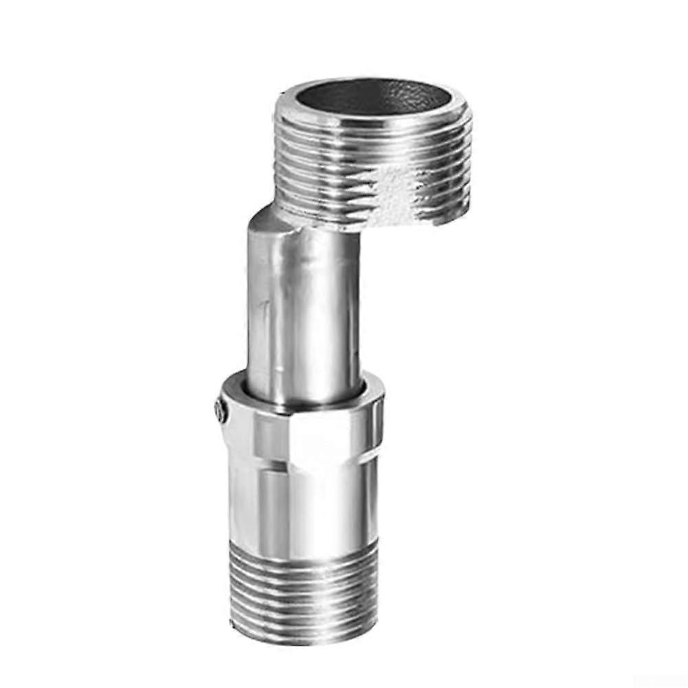 304 Stainless Steel Shower Arm Adapter Set of 2 with Adjustable Design and Leak-Proof Features for Home Use